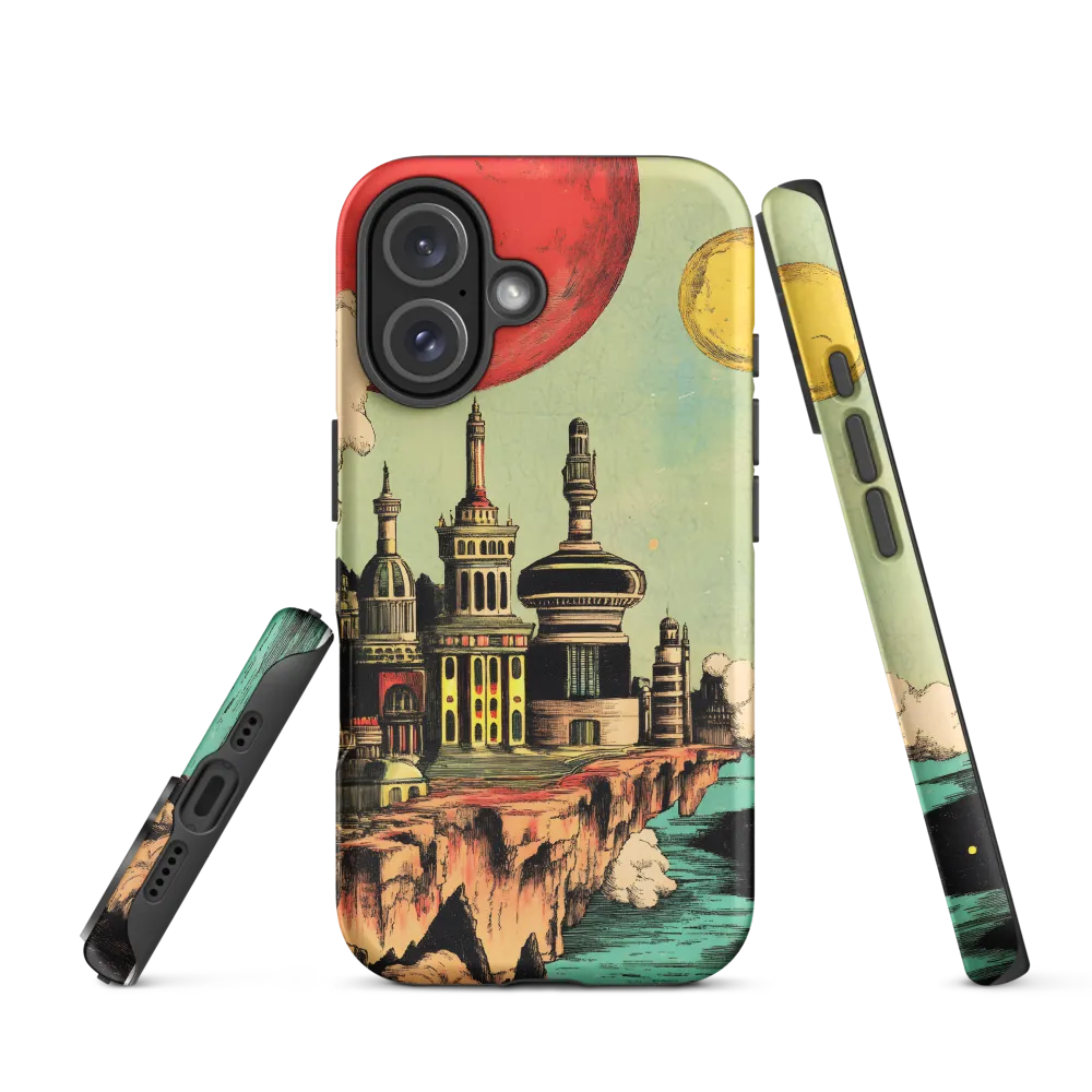 Edge of Fantasy: A Surreal Cityscape | Phone Case