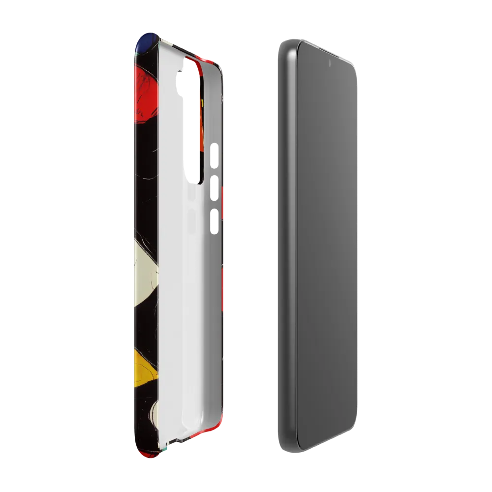 Vibrant Geometric Symphony | Phone Case |  S22 Plus | Snap Case | Glossy