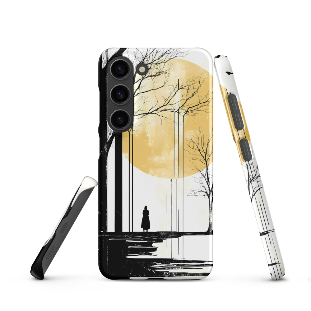 Solitude Under the Yellow Sun | Phone Case |  S23 | Snap Case | Matte