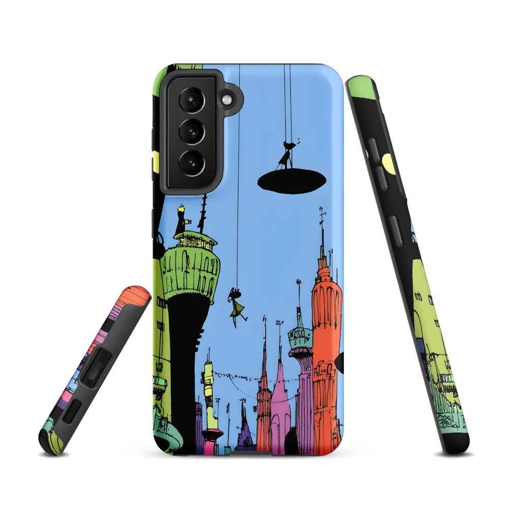 Whimsical Heights: A Futuristic Cityscape