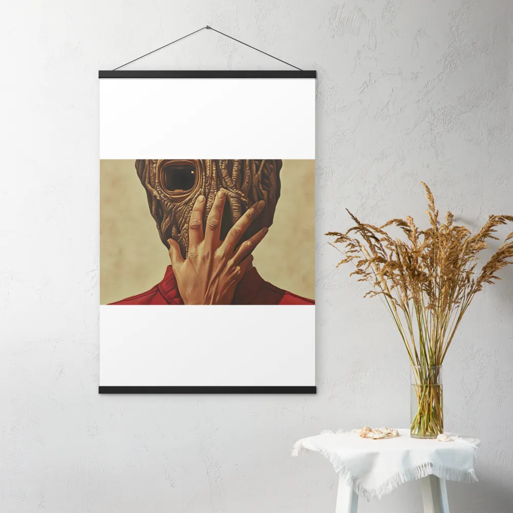 The Mask of Roots | Poster With Black Wood Hanger | 24″×36″