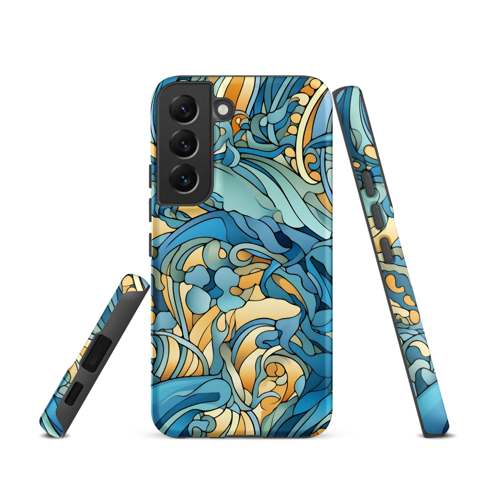 Dancing Waves of the Ocean | Phone Case |  S22 | Tough Case | Matte