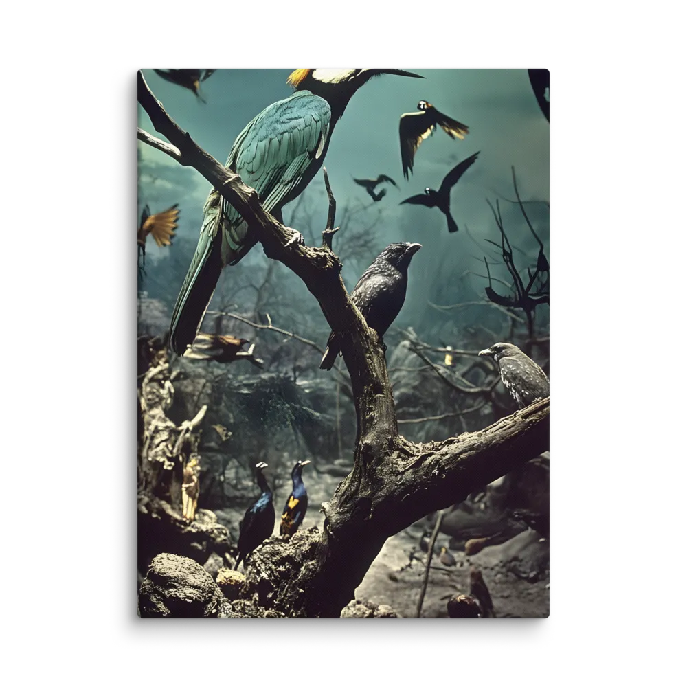 Whispers of the Avian Realm | Canvas | 24″×32″