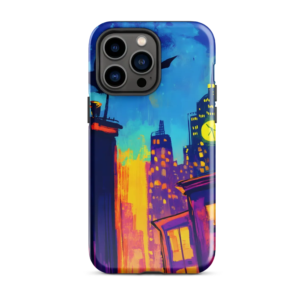 Urban Twilight: The Watchful Owl