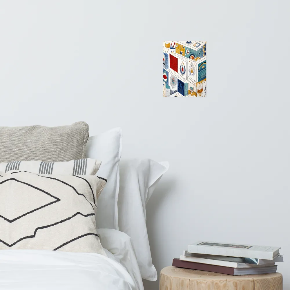 Symphony of Geometric Harmony | Poster | 8″×10″
