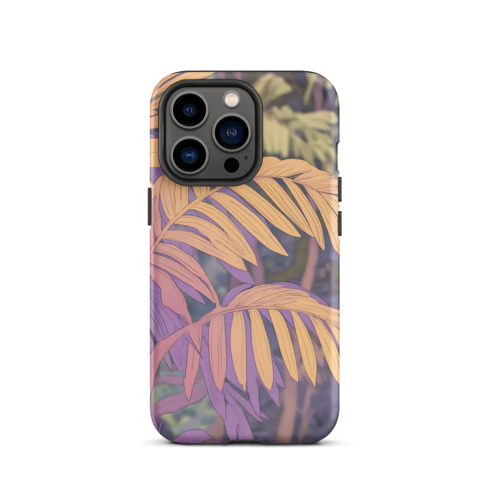 Harmonious Leaves in Digital Twilight