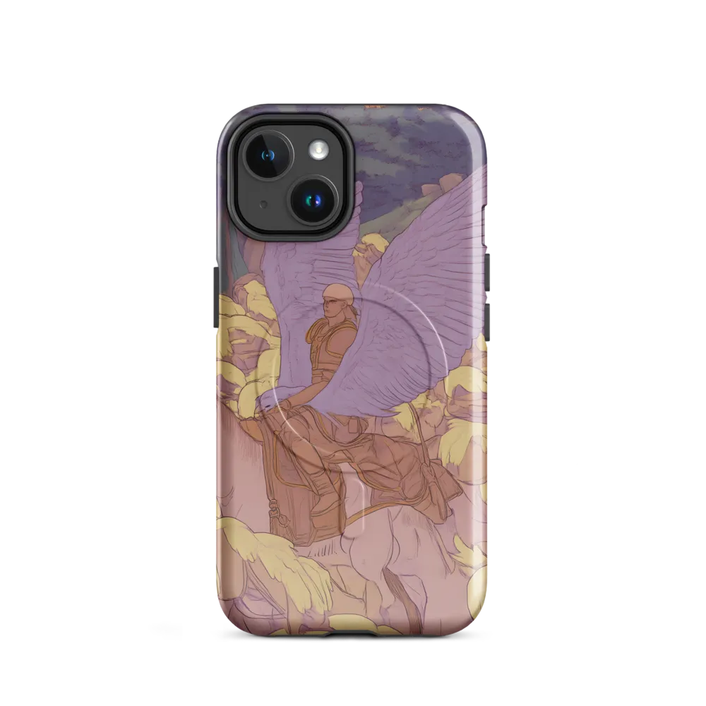 The Winged Guardian | Phone Case |  14 | MagSafe® Tough Case | Glossy