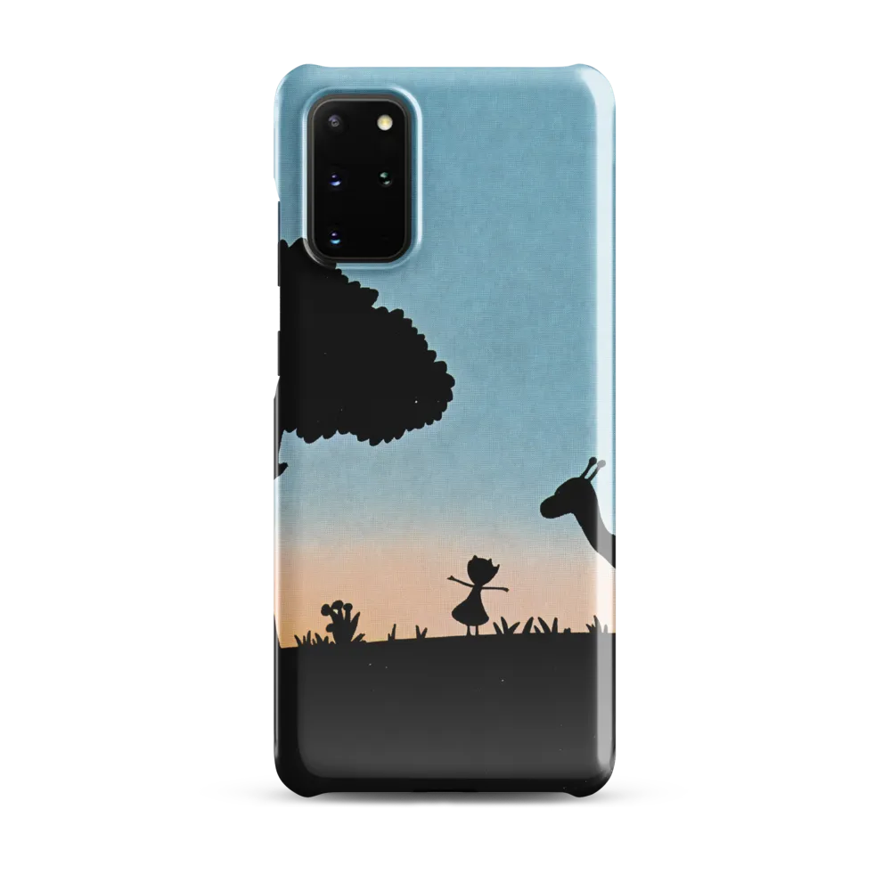 Curiosity in the Silhouette | Phone Case |  S20 Plus | Snap Case | Glossy