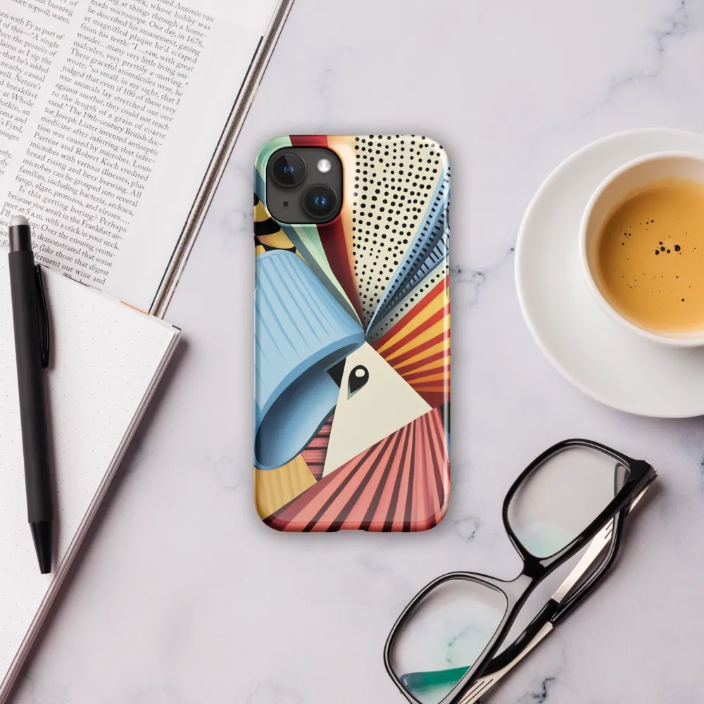 Symphony of Shapes | Phone Case |  15 Plus | Snap Case | Glossy