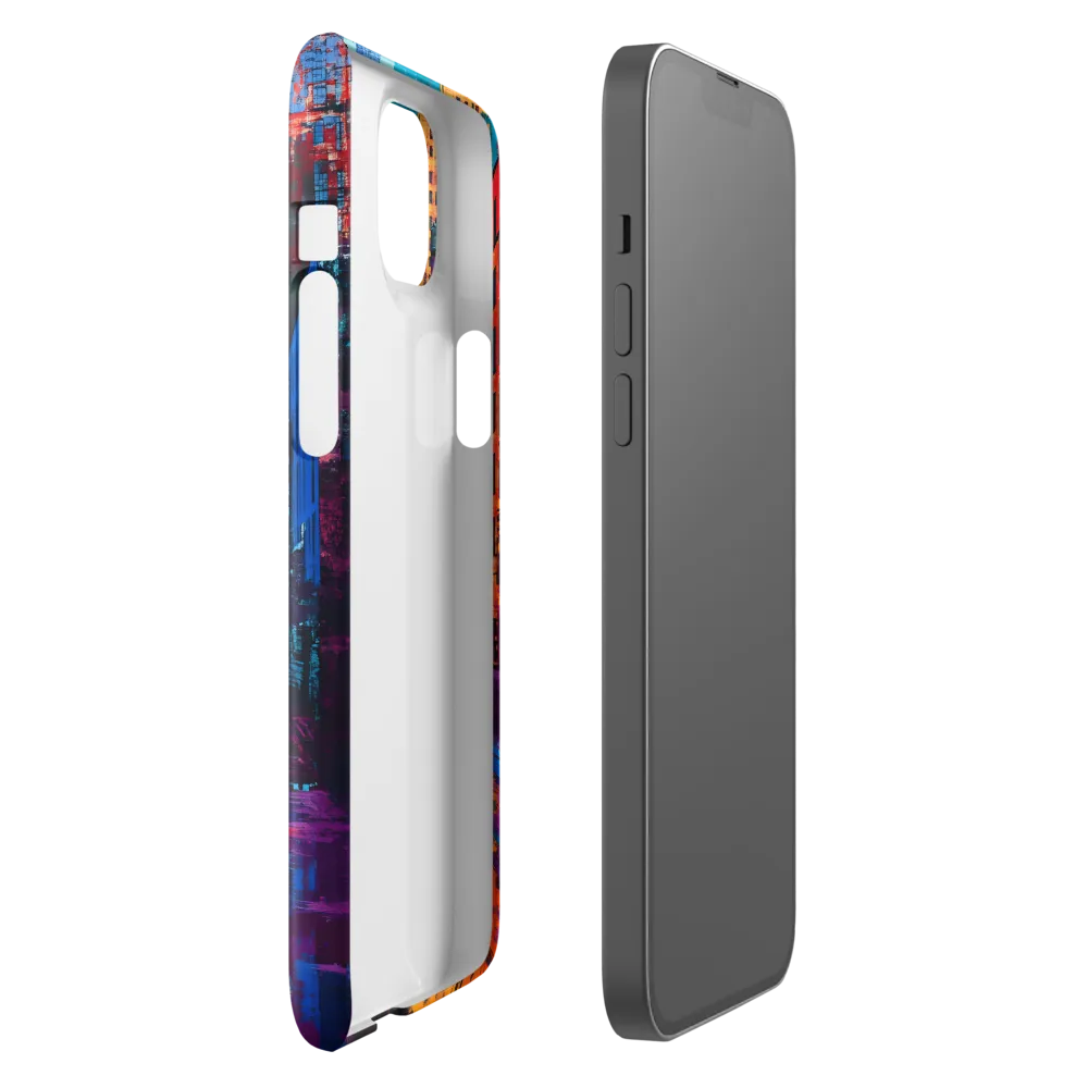 Vibrant Urban Horizons | Phone Case |  14 Plus | Snap Case | Glossy