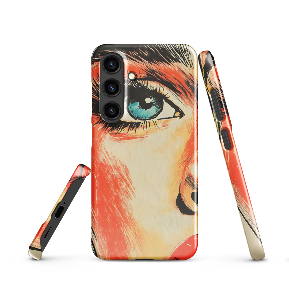 Intense Gaze: A Pop Art Portrait