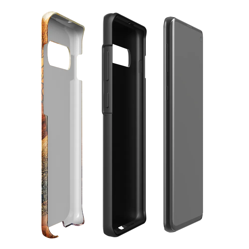 Ember Hills at Dusk | Phone Case |  S10 Plus | Tough Case | Glossy