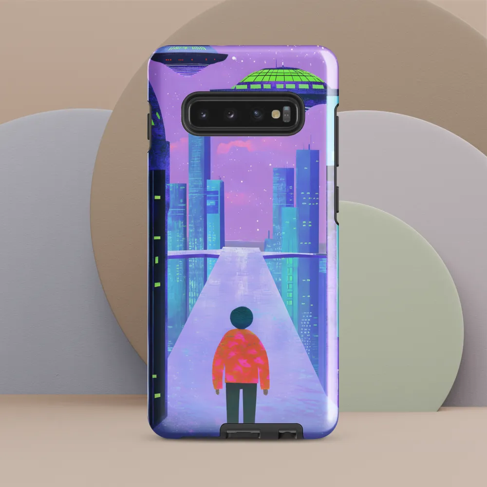 The Cosmic Urbanity | Phone Case |  S10 Plus | Tough Case | Glossy