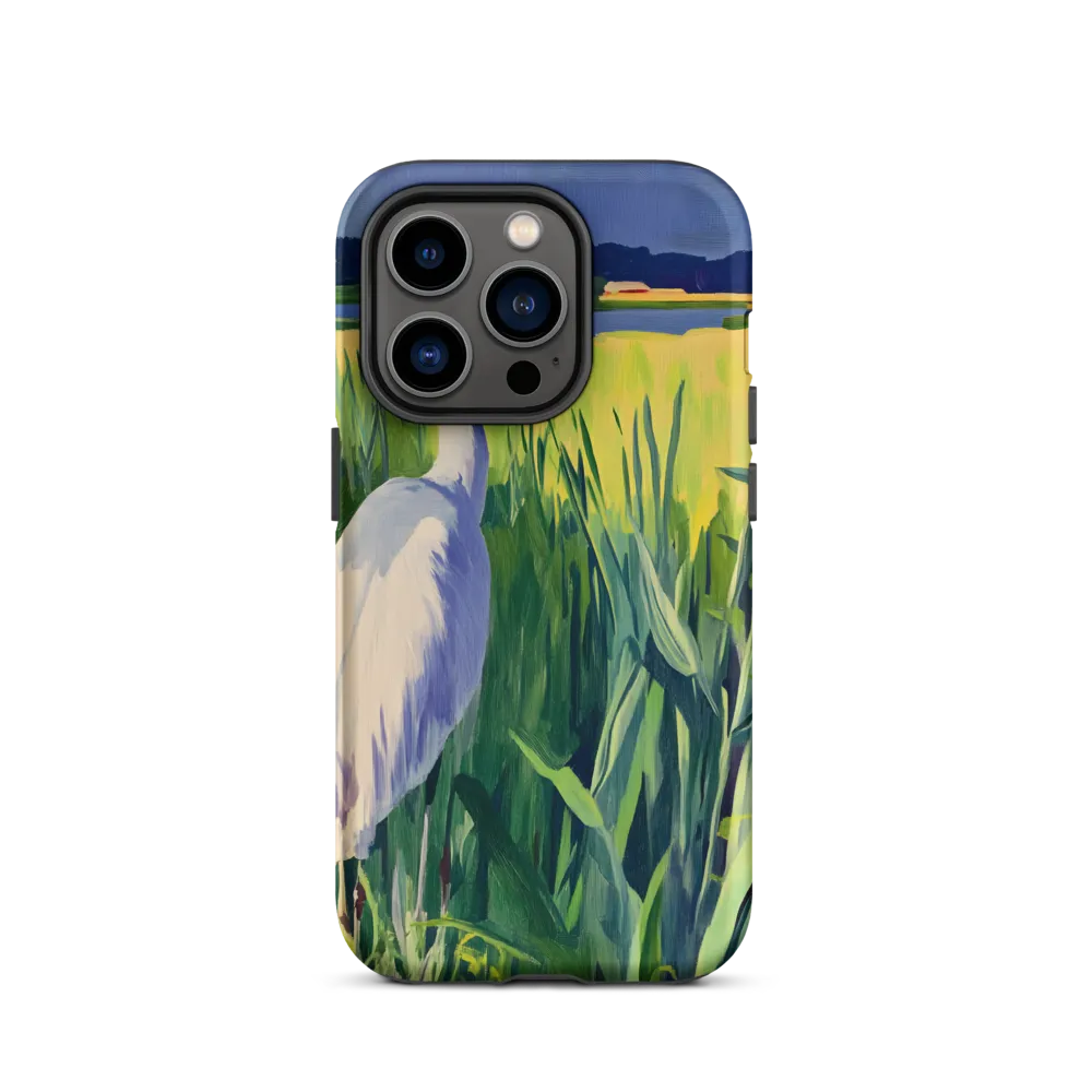 Graceful Presence: The Heron in the Meadow