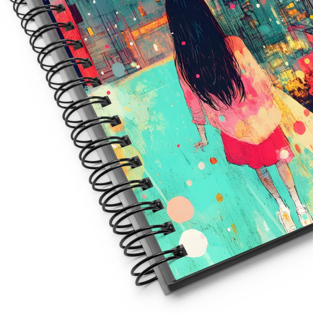 Serenity Above the City | Spiral Notebook