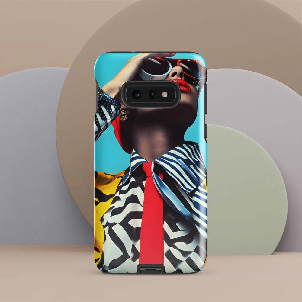 Chic Confidence in Bold Patterns