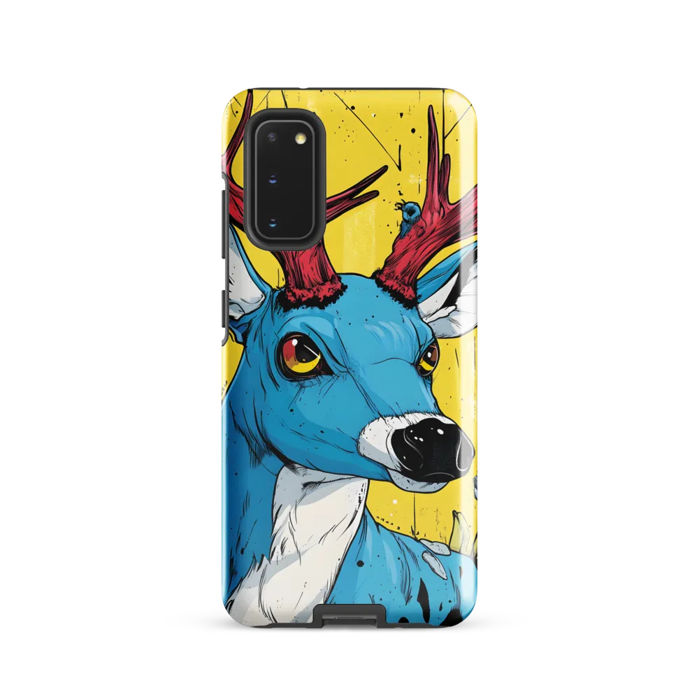 Vivid Antlers: A Modern Take on Nature