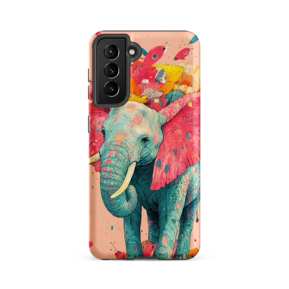 Whimsical Elegance: The Floral Elephant