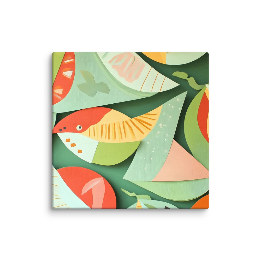 Nature's Palette | Canvas | 18″×18″