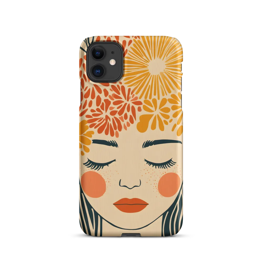 Serenity in Bloom | Phone Case |  11 | Snap Case | Matte