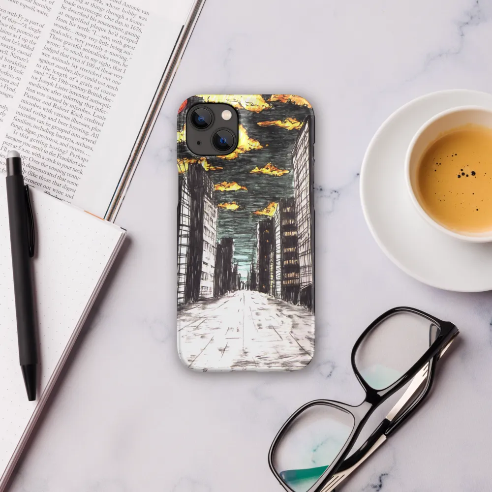 Eclipsed Cityscape
