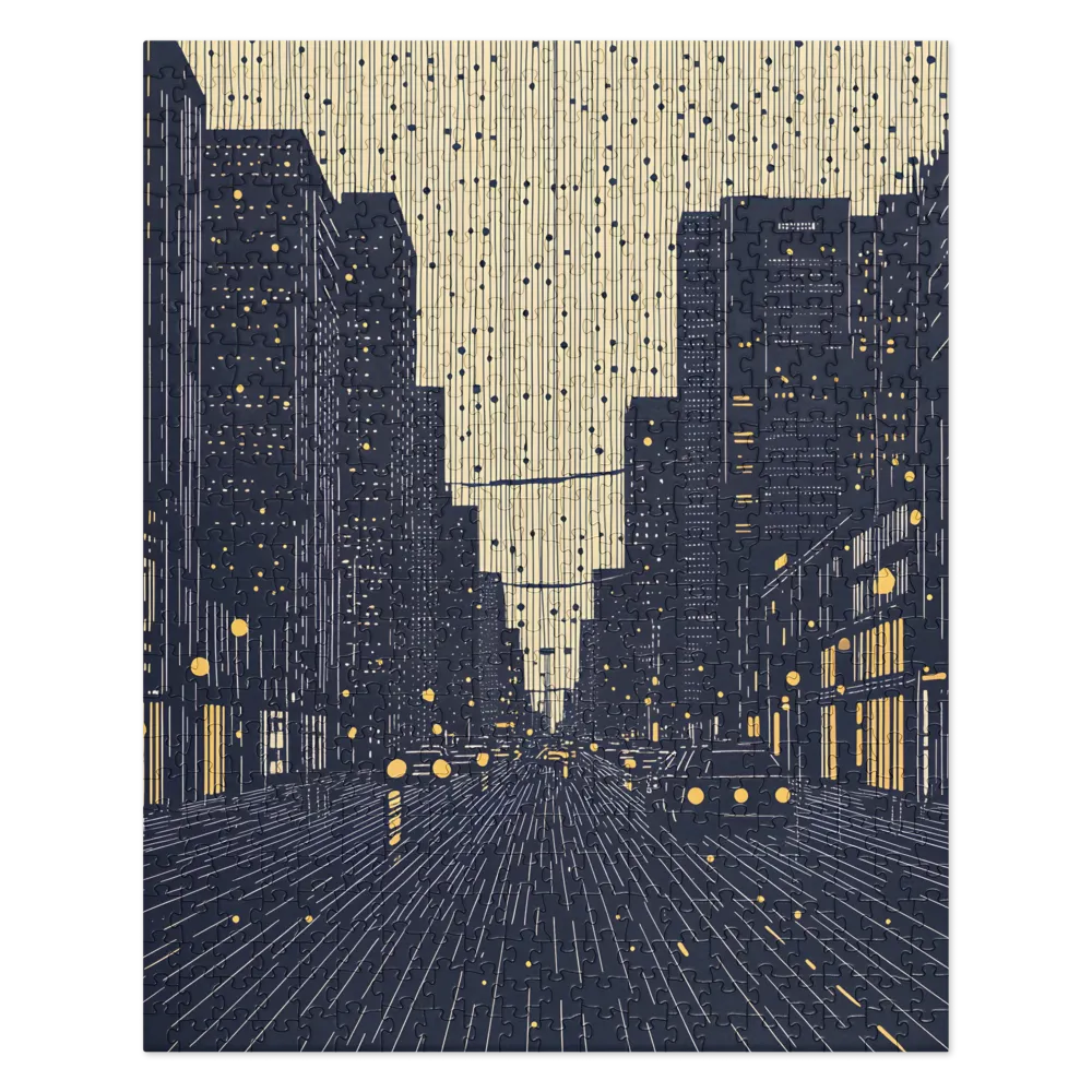 Glistening Streets of Melancholy | Jigsaw Puzzle | 520 pieces