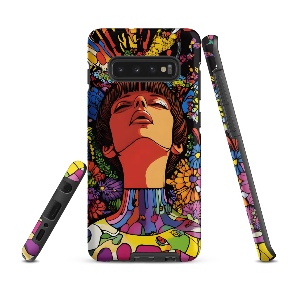 Vibrant Ecstasy: A Psychedelic Portrait