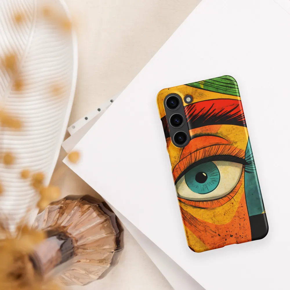 Gaze of the Urban Dream | Phone Case |  S23 | Snap Case | Matte
