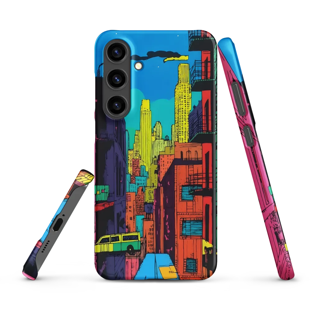 Urban Vibrance: A Pop Art Cityscape