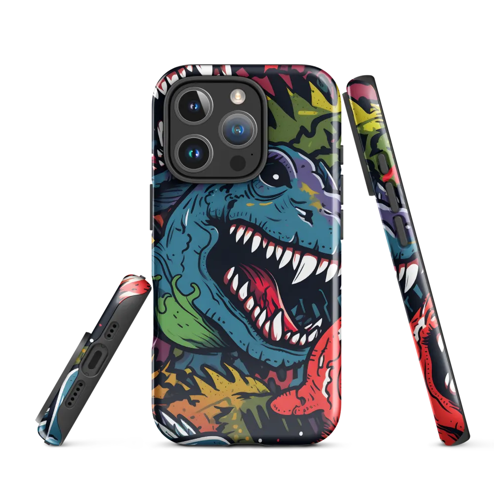 Dino Mania: A Colorful Frenzy