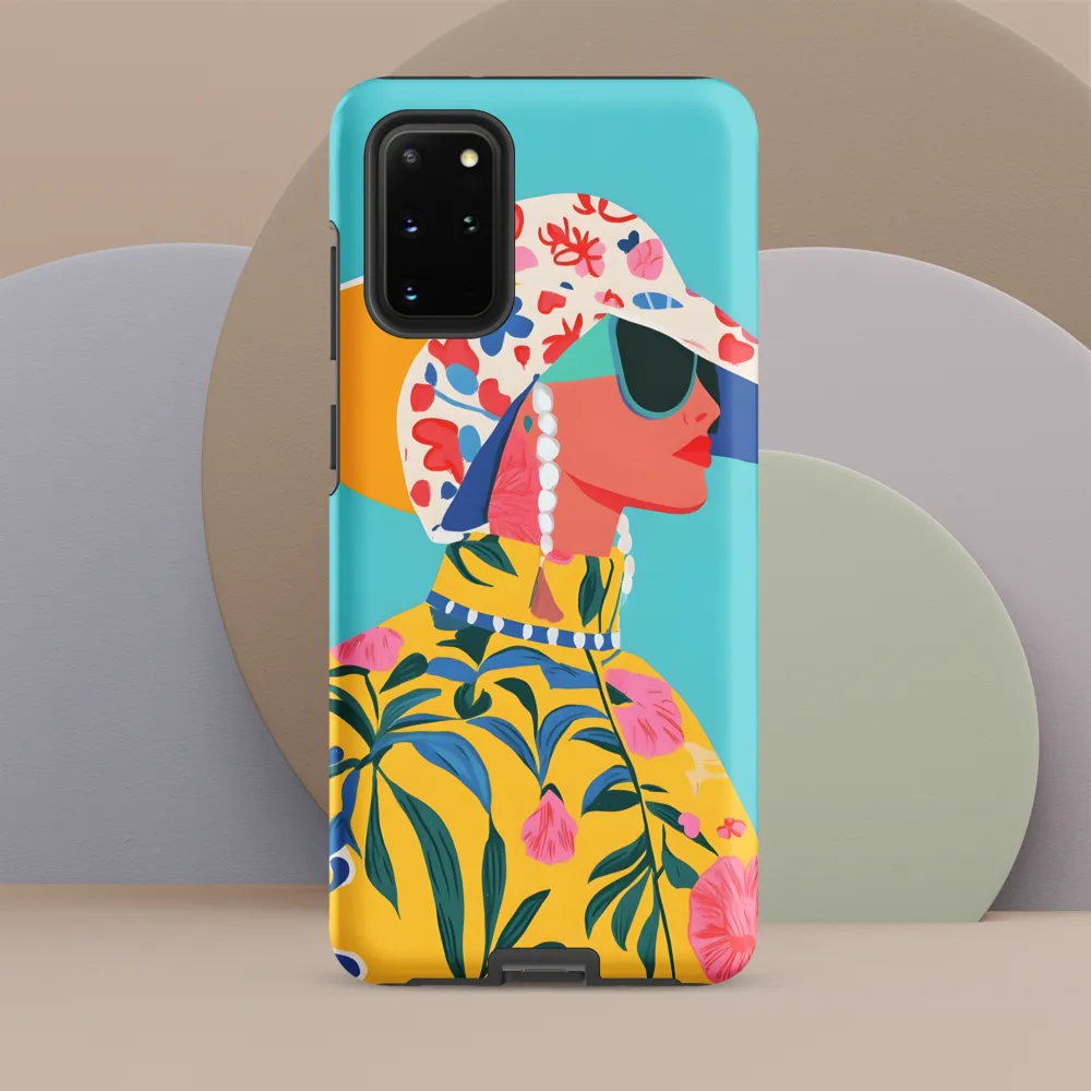 Tropical Confidence: A Fashion Portrait