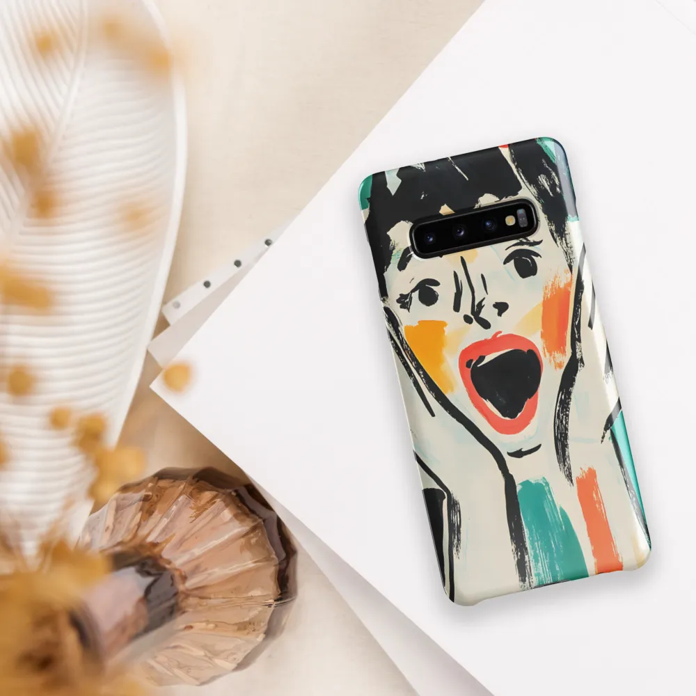 Outburst of Emotion | Phone Case |  S10 Plus | Snap Case | Glossy