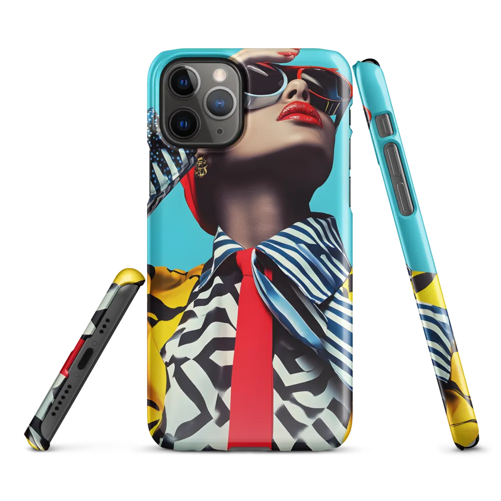 Chic Confidence in Bold Patterns