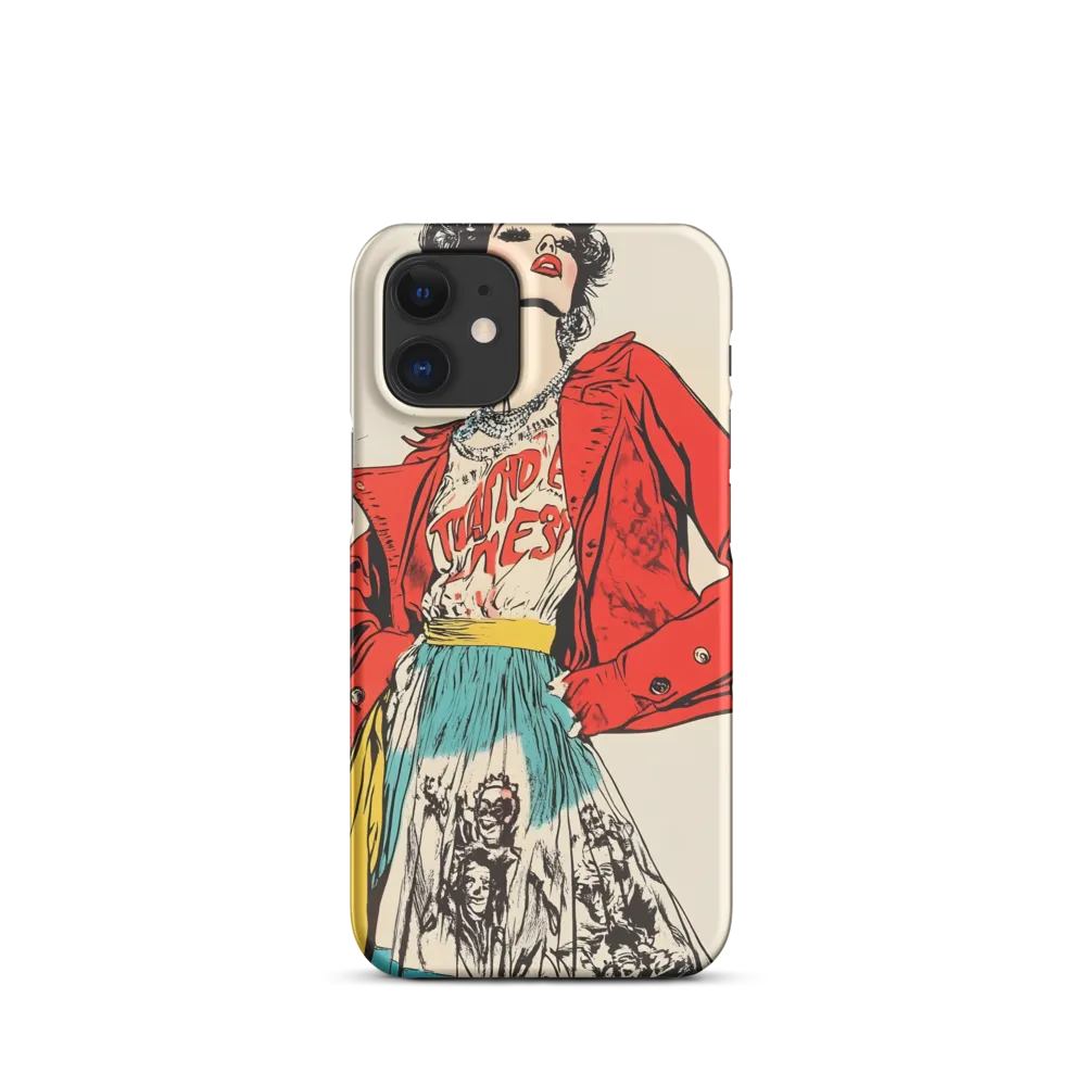 Vibrant Elegance: A Pop Art Fashion Statement