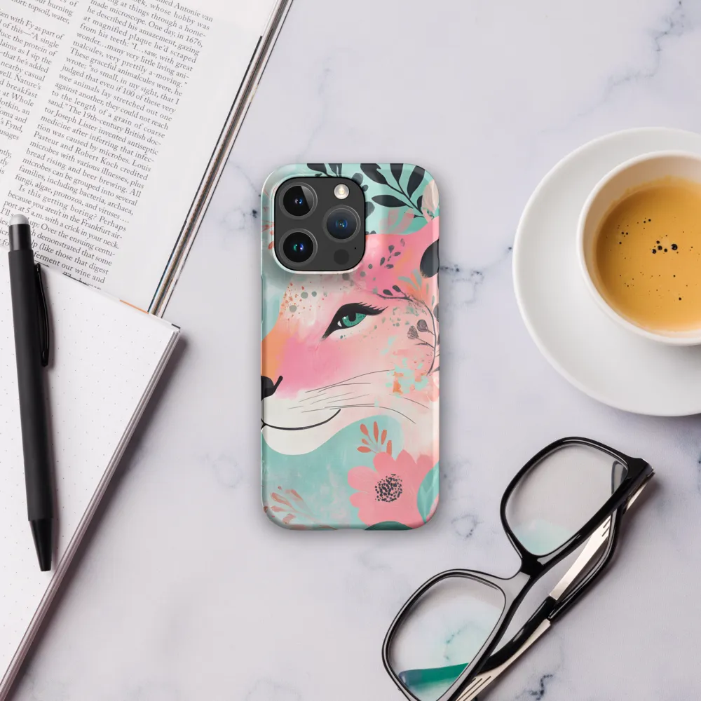 Whimsical Majesty: A Floral Lion