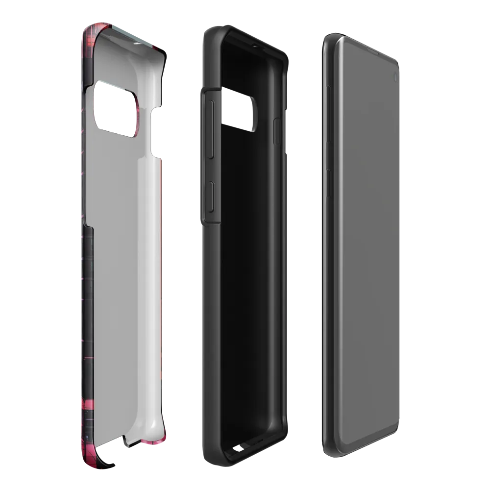 Urban Dreamscape: A Futuristic City | Phone Case |  S10 Plus | Tough Case | Glossy