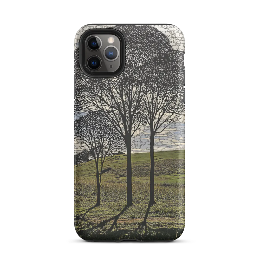 Tranquil Shadows: A Silhouette of Nature