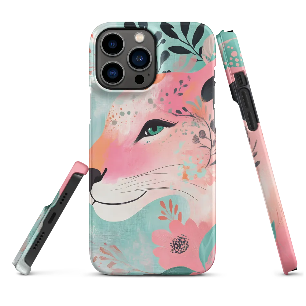 Whimsical Majesty: A Floral Lion