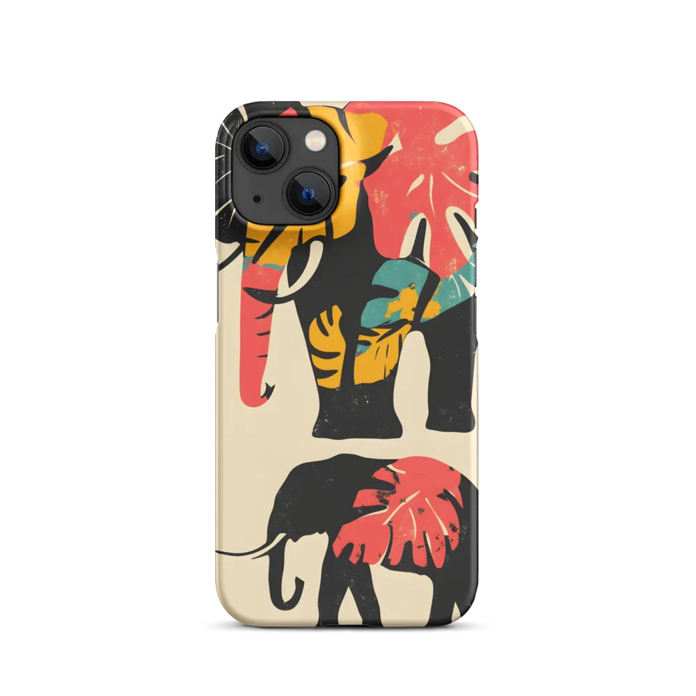 Tropical Elegance: The Elephant's Dance