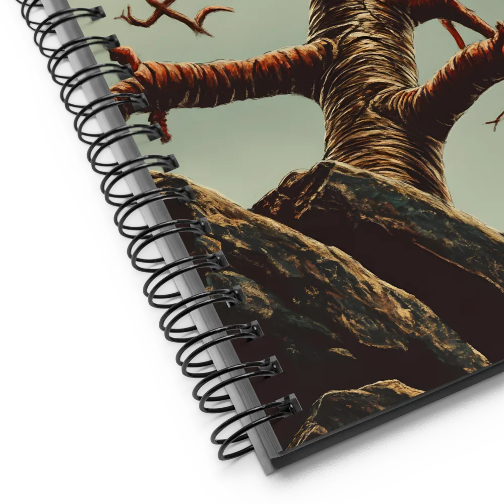 Resilient Reverie: The Enchanted Tree | Spiral Notebook