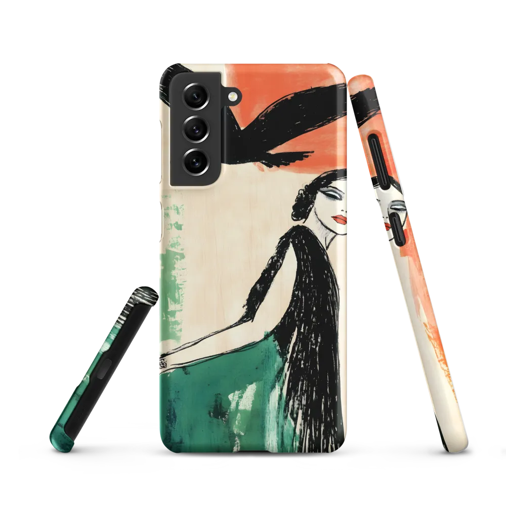 Elegance in Flight | Phone Case |  S21 | Snap Case | Matte