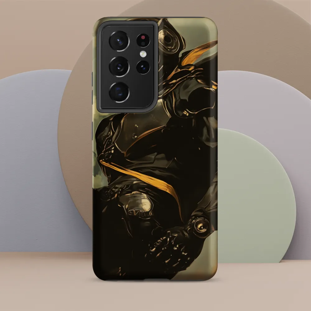 Ethereal Explorer: The Enigmatic Astronaut | Phone Case |  S21 Ultra | Tough Case | Matte