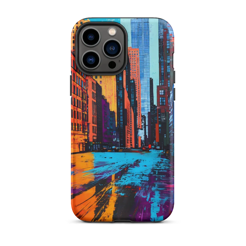 Vibrant Urban Horizons | Phone Case |  13 Pro Max | Tough Case | Matte