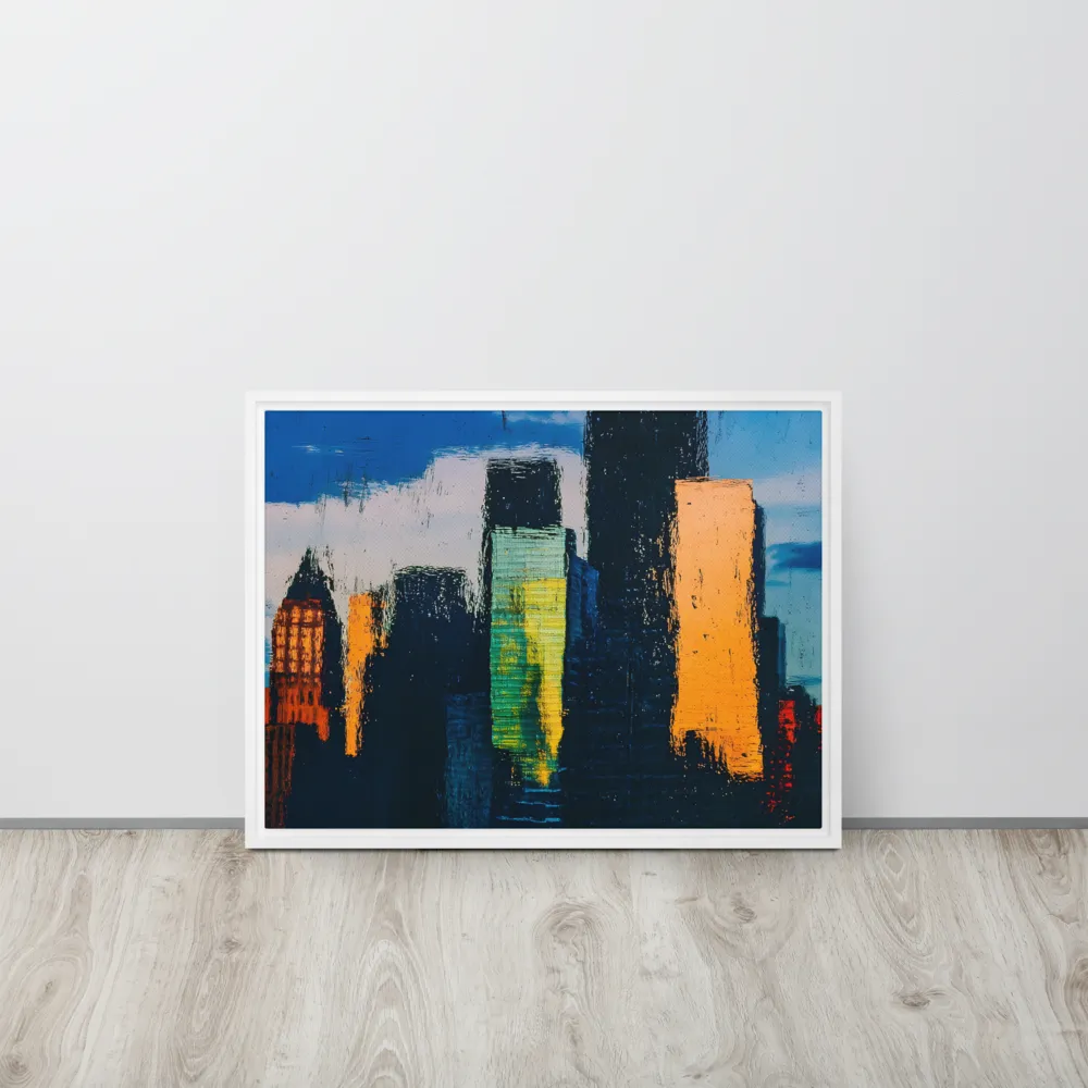Reflections of Tranquility | Canvas with White Frame | 18″×24″