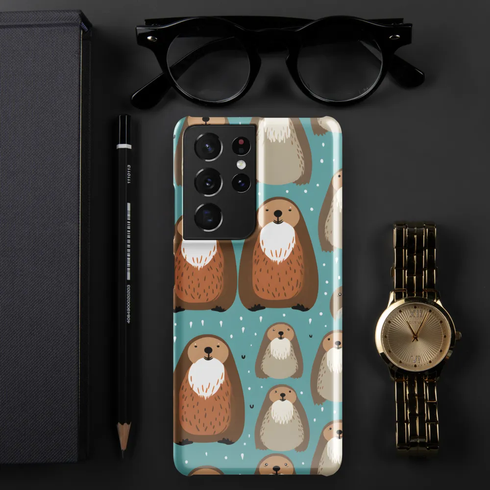 Whimsical Otter Pattern