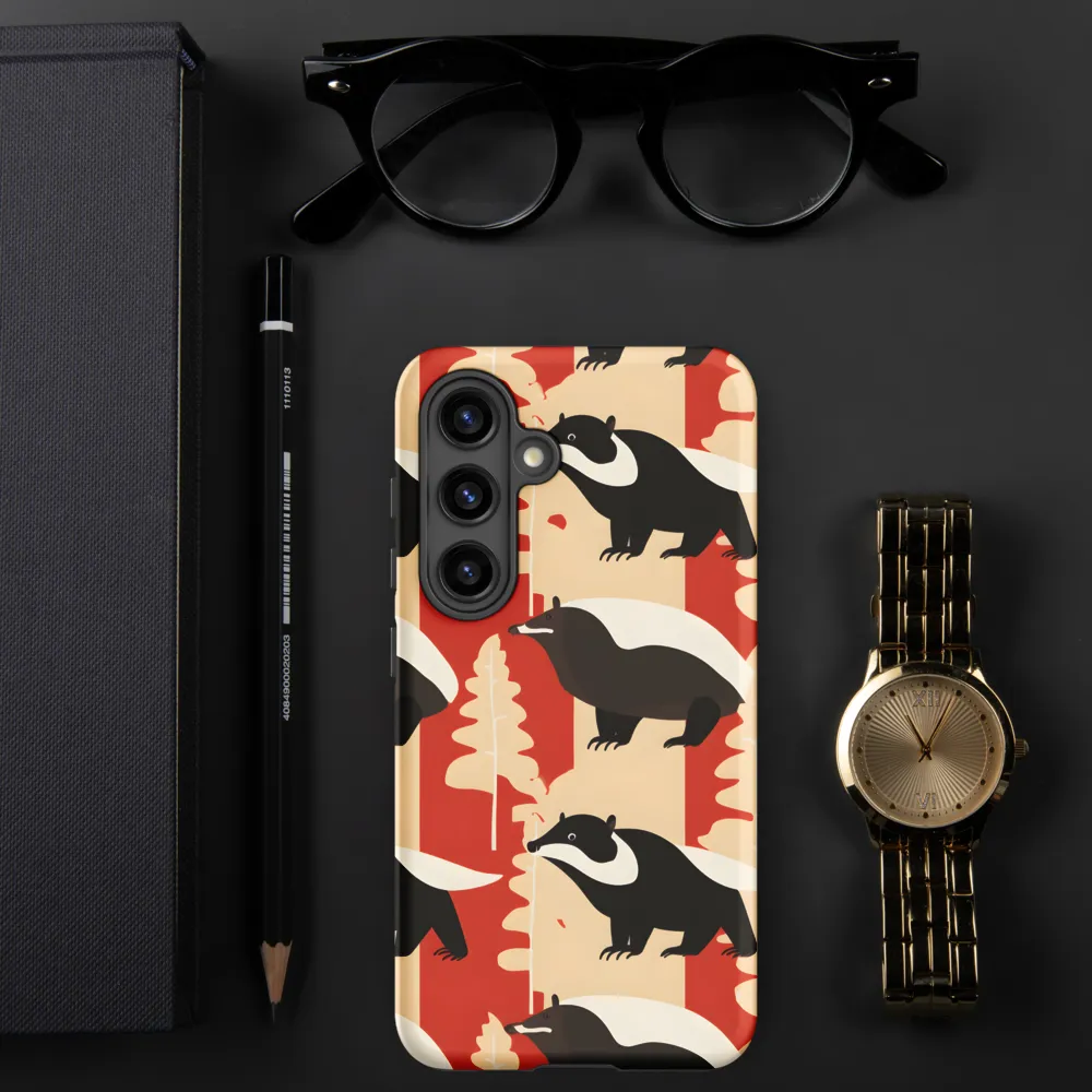 Wildlife Pattern: The Badger Tale