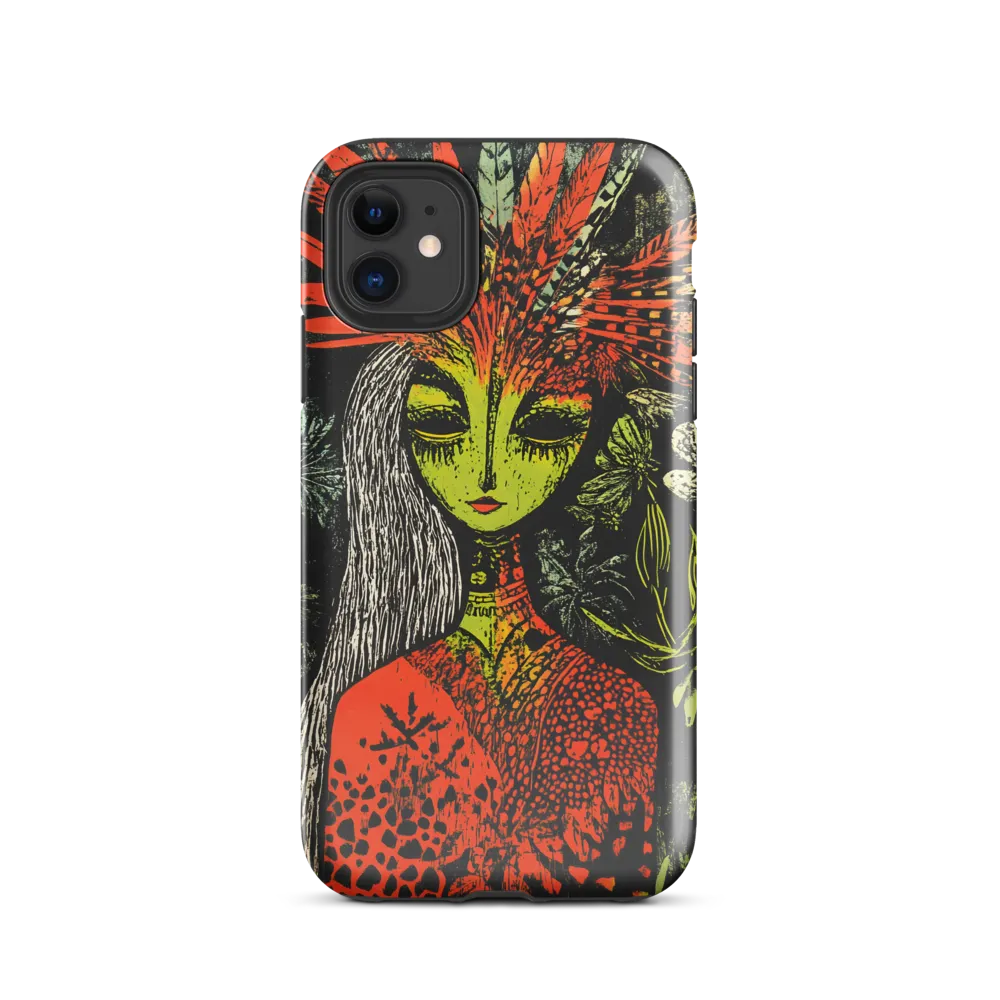 Mystical Flora: A Surreal Portrait