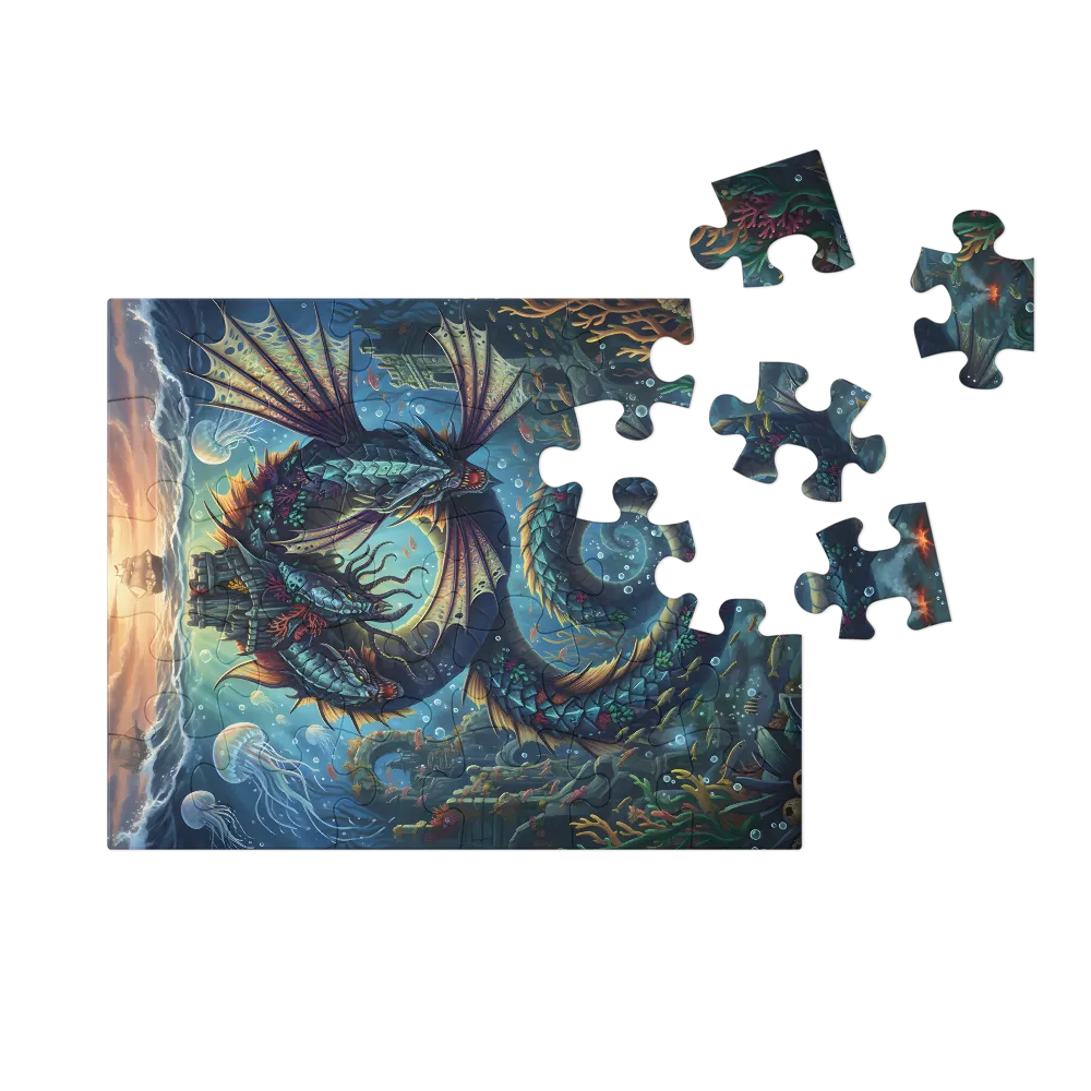 Citadel Leviathan 
 Jigsaw Puzzle in Tin Box