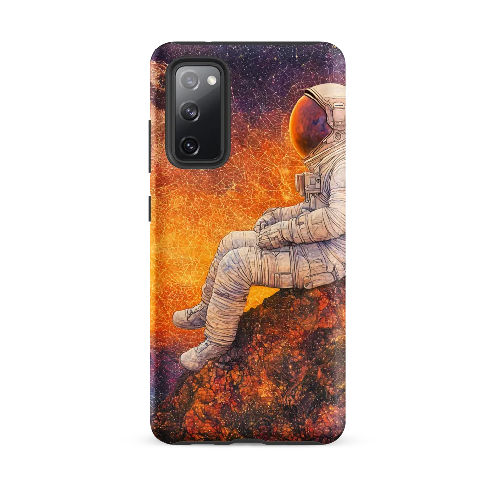 Cosmic Contemplation | Phone Case |  S20 FE | Tough Case | Matte