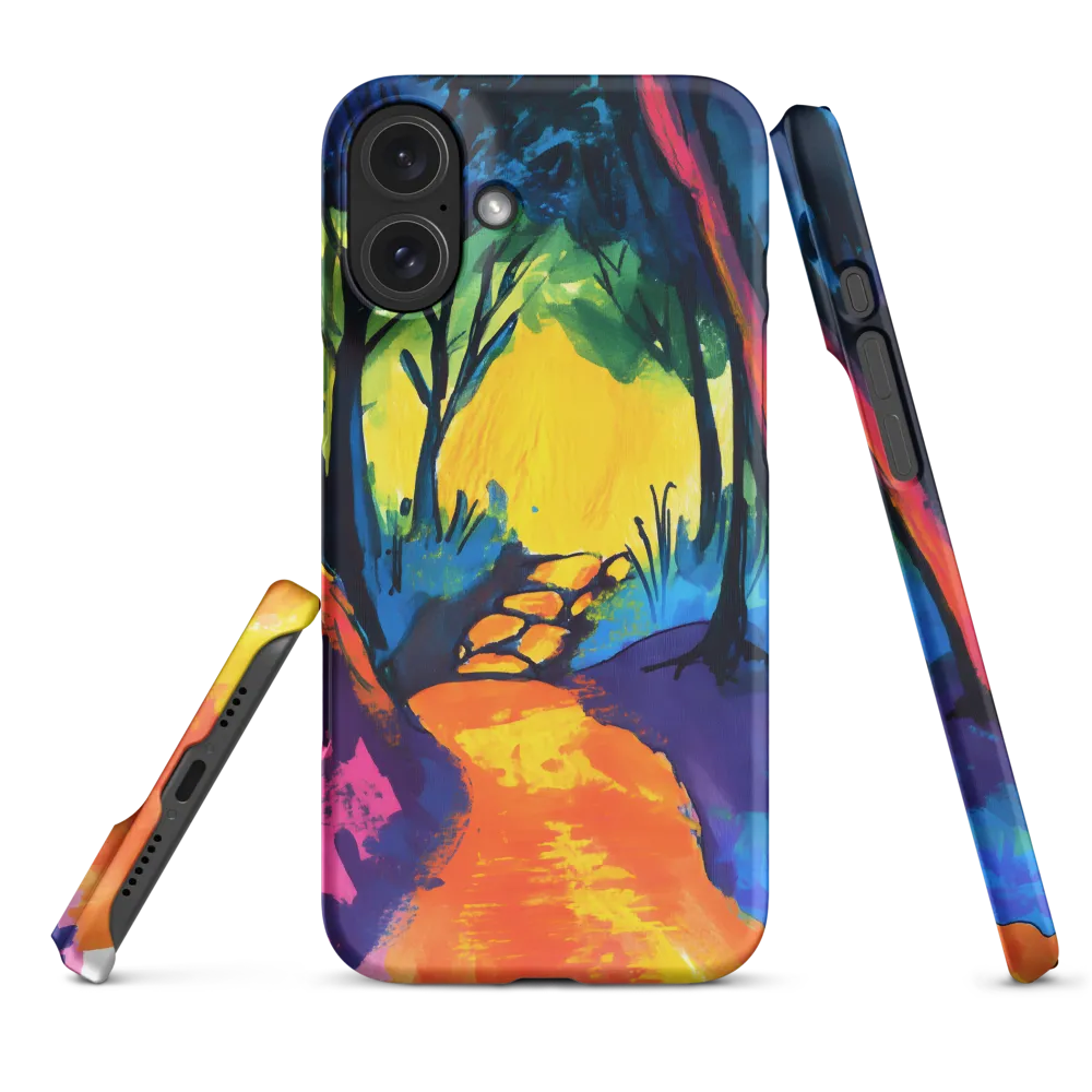 Path Through a Vibrant Forest